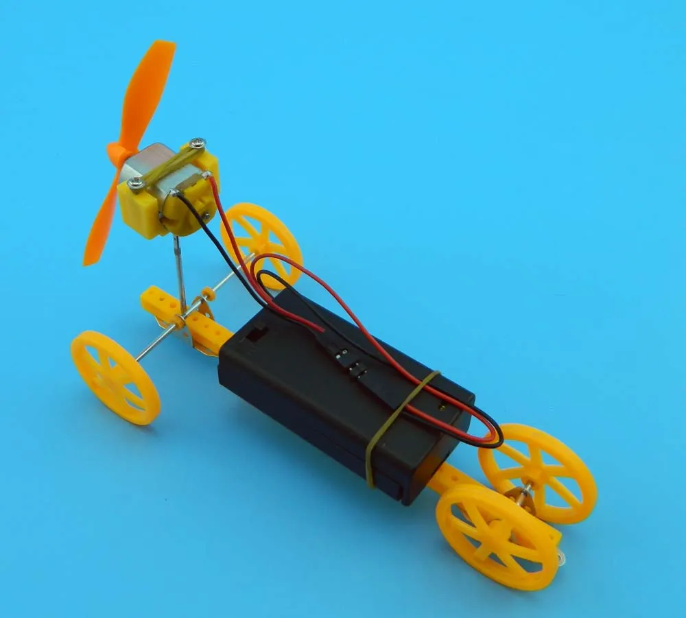Воздуха Весло питание модель гоночного автомобиля гонки играть DIY Робот