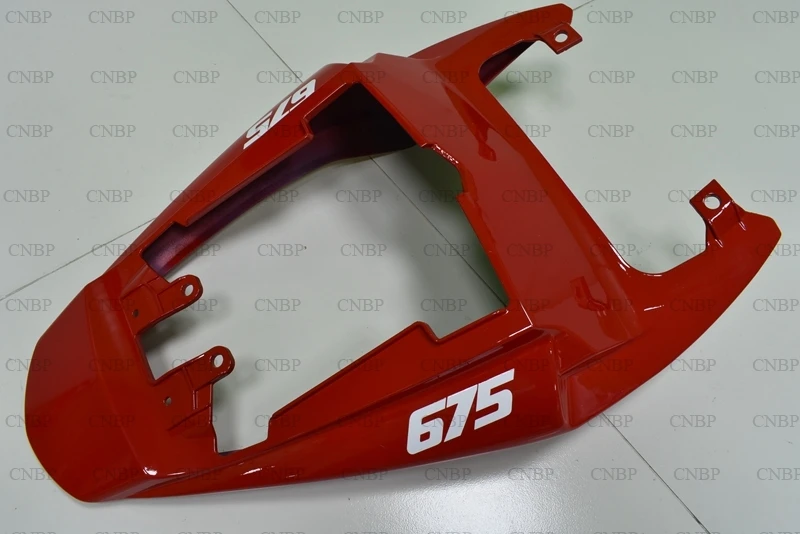 Обтекатели для Triumph 675 2006 2008 Daytona Body Kits 06 07 RED набор всего тела Kits|Пластиковые и