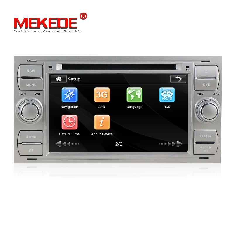 2DIN автомобильный dvd-плеер радио аудио gps для Ford Mondeo Focus Transit C-MAX S-MAX Fiesta gps навигатор 1080P RDS BT