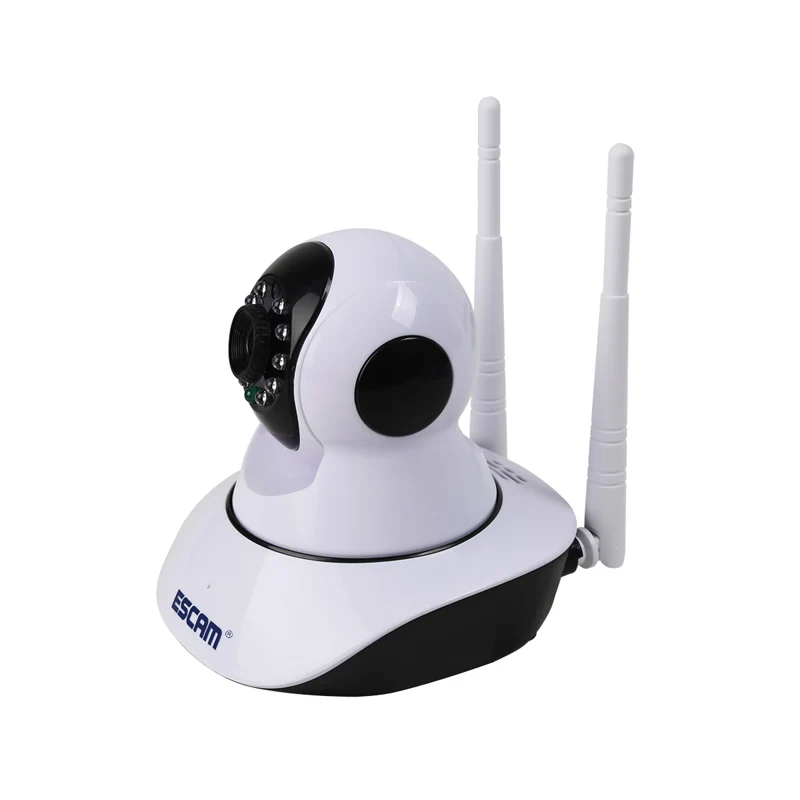 Escam G02 двойной Телевизионные антенны 720 P панорамирования/наклона WiFi IP Камера