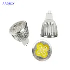 Светодиодный точечный светильник MR16, оптовая продажа, 9 Вт, 12 Вт, 15 Вт, 12 В, светодиодный светильник с регулируемой яркостью, Теплый Холодный белый светодиодный светильник