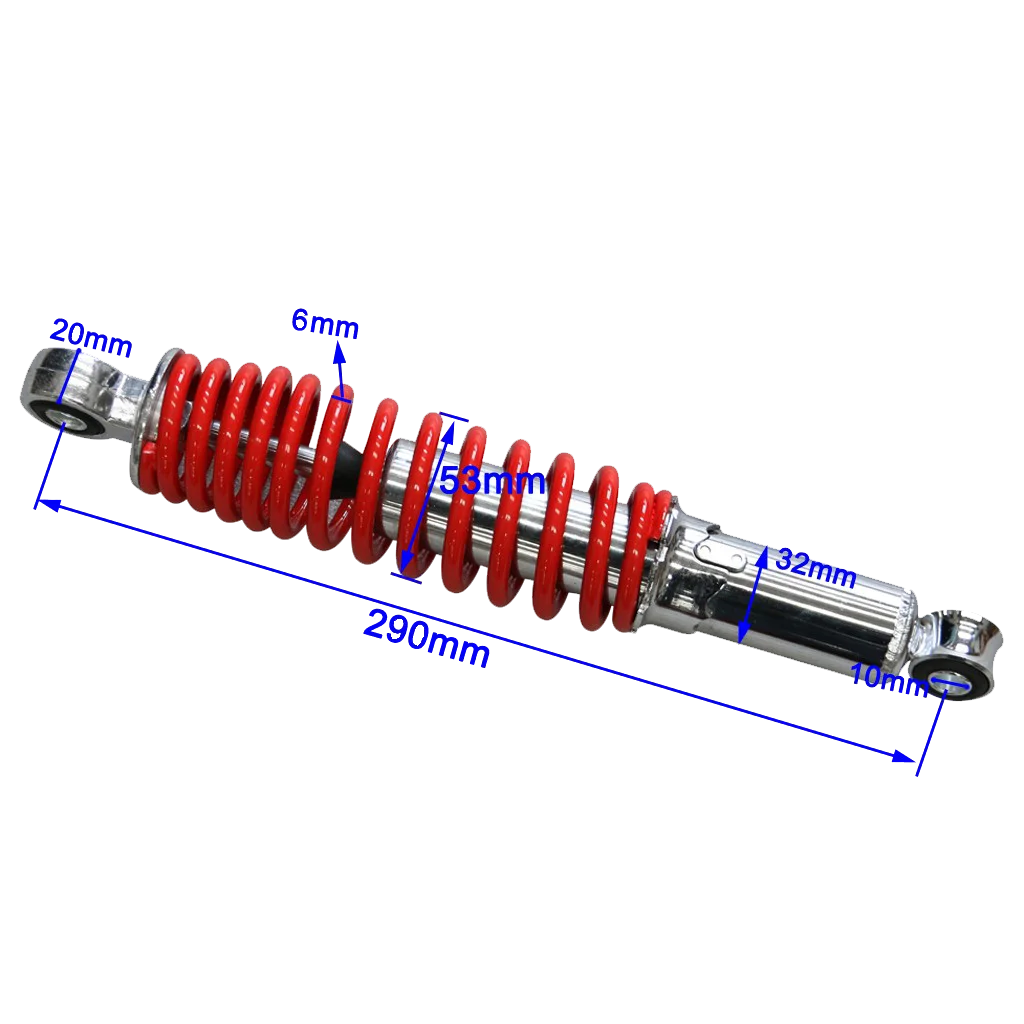 TDPRO 400LBS передняя подвеска Амортизатор для 250/260 мм 270/290 мм мотоцикл 50cc 70 90 110cc 125cc грязи питбайк ATV картинг