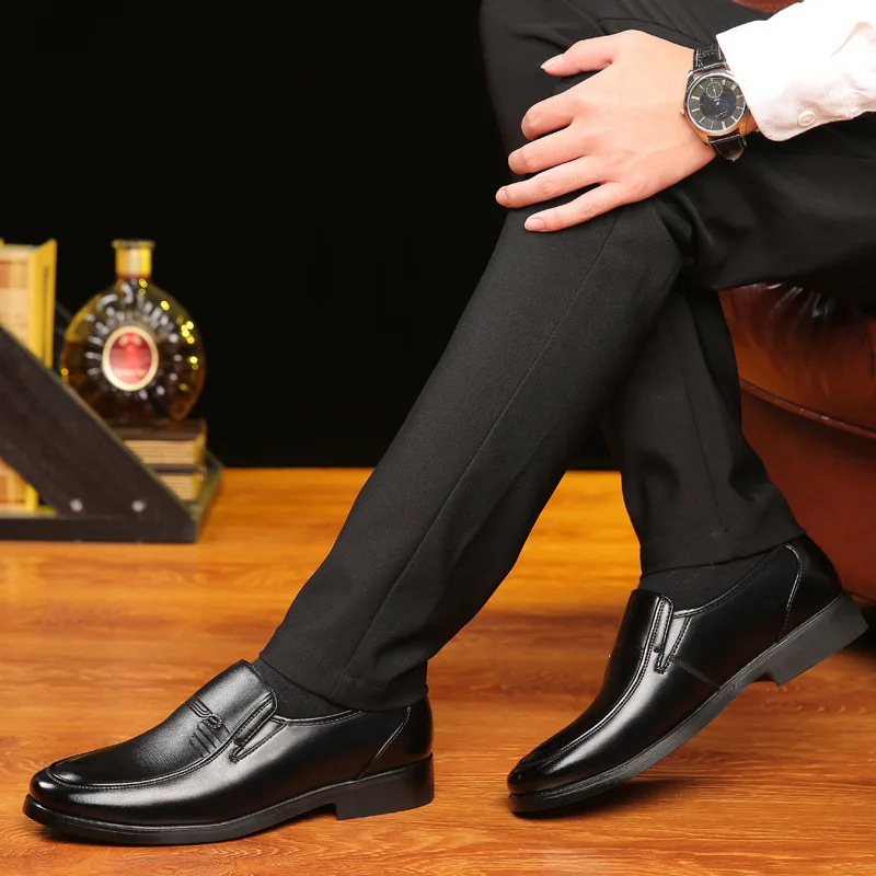 Мужские кожаные туфли Masorini хит продаж 2018 Sapato Masculino модельные WW-593 | Обувь