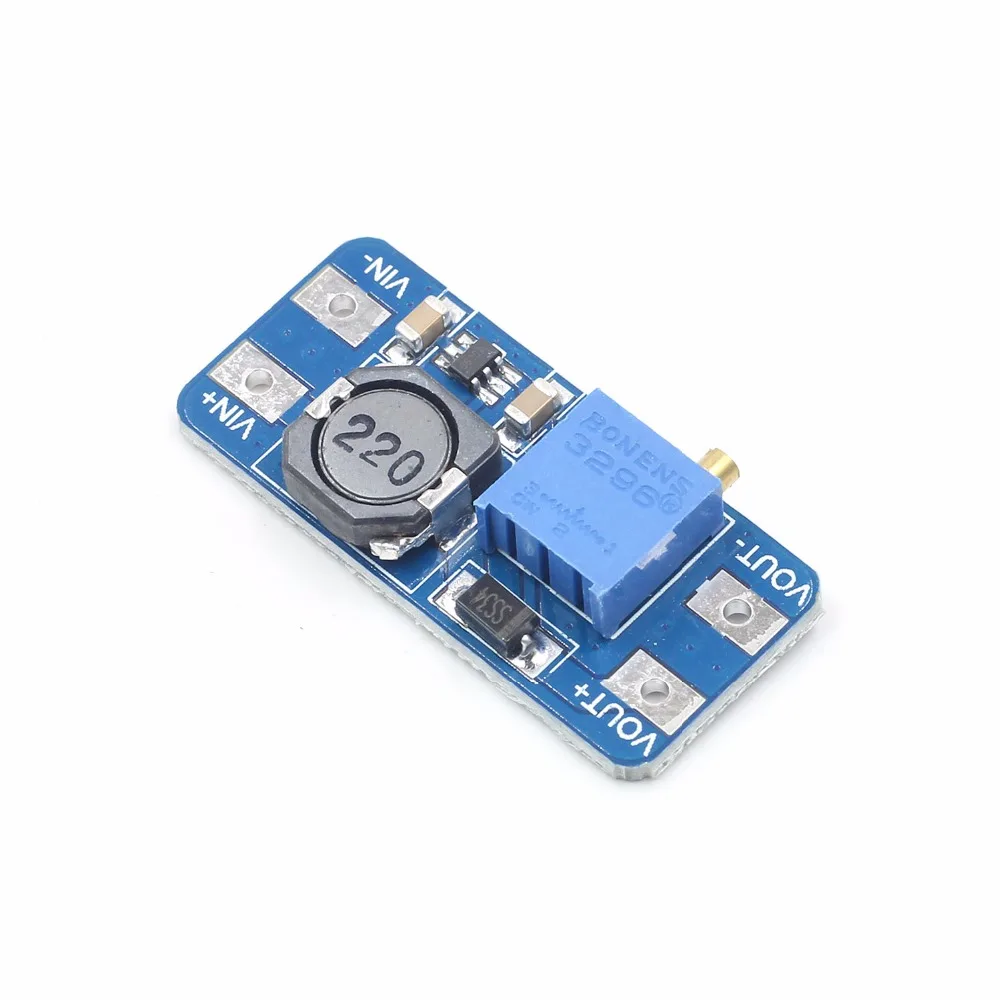 MT3608 DC Step Up усилитель конвертера Питание модуль Boost повышающий доска Макс выход 28В