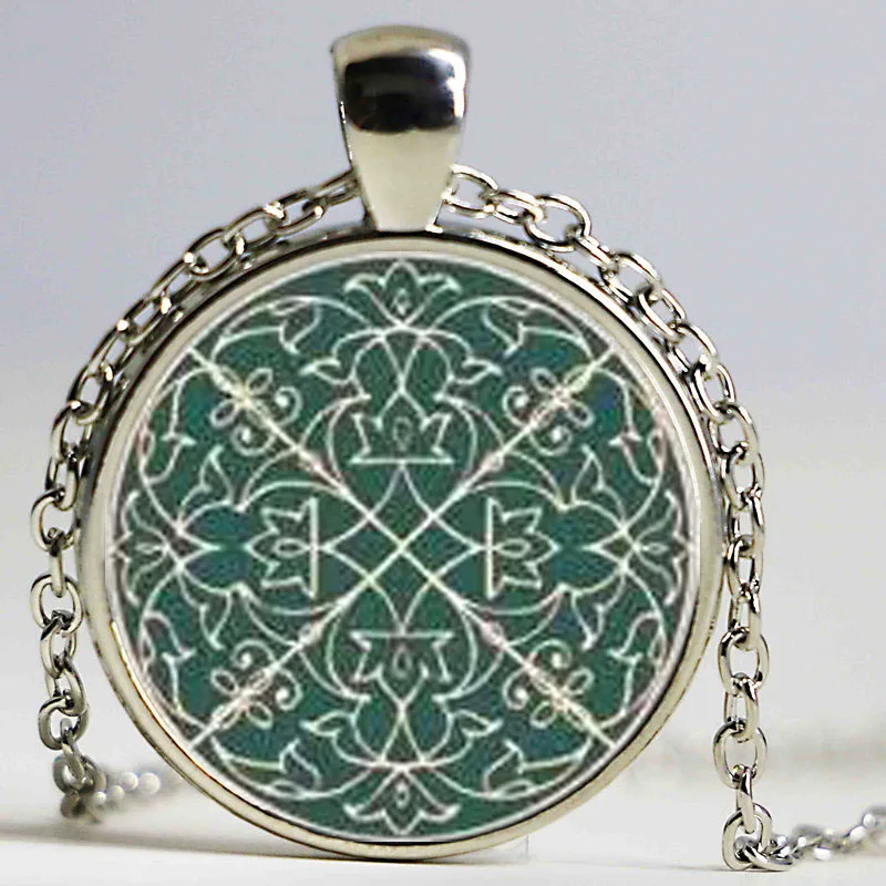 Винтажная подвеска Бохо с изображением калейдоскопа буддизма мандалы купола из