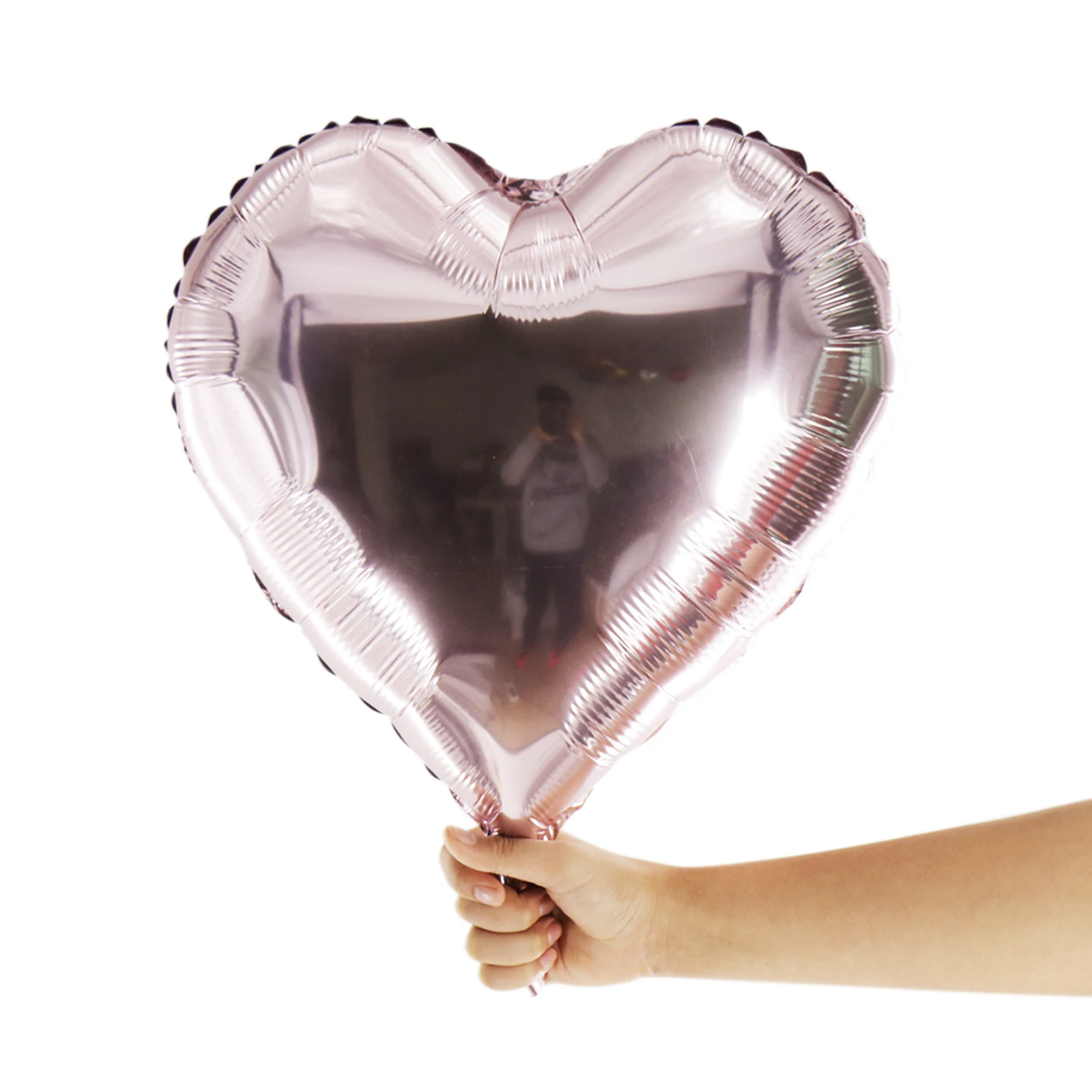 1pcs 18 Inch Rose Gold Heart Shape Foil Helium Balloons Wedding Decoration Balloon Baby Shower Birthday Party DIY Supplies | Дом и сад