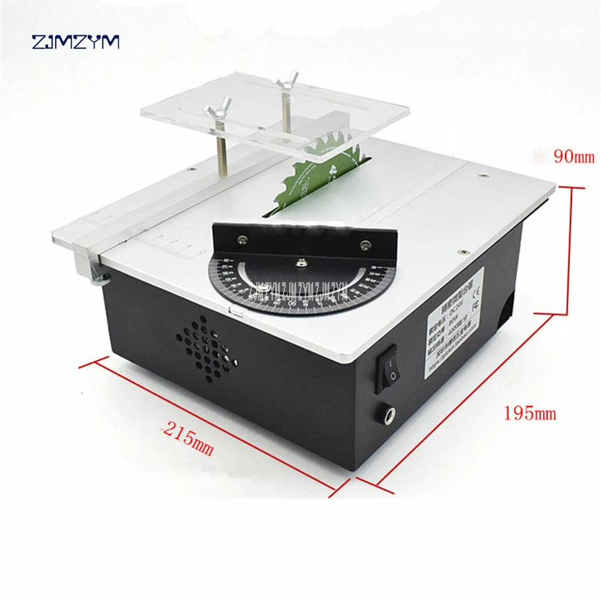 T40 Mini table saw multi-function woodworking saws DIY cutting mini-milling polishing DC12-24V 27mm Cutting | Инструменты