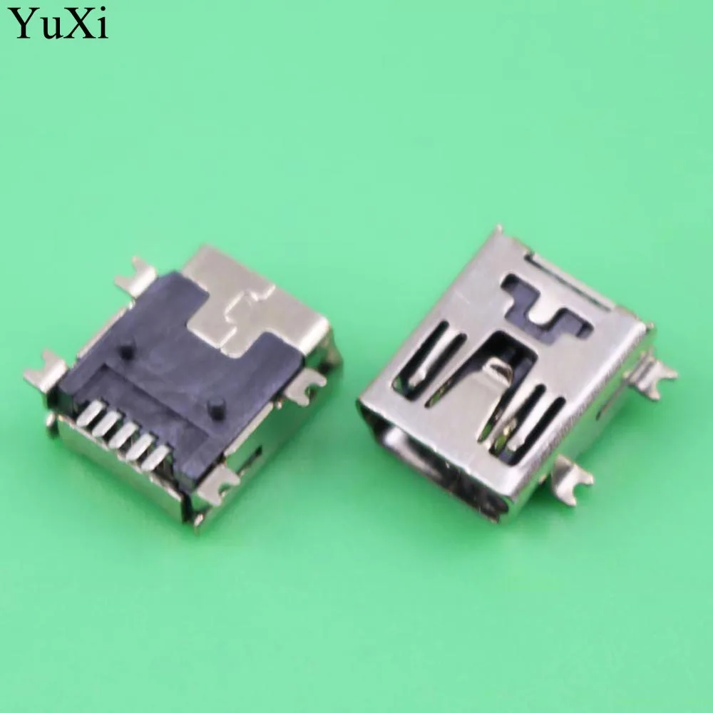 YuXi 10 шт./лот Mini USB Тип B SMD гнездо V3 5 контактный разъем для разъема MP3 MP4