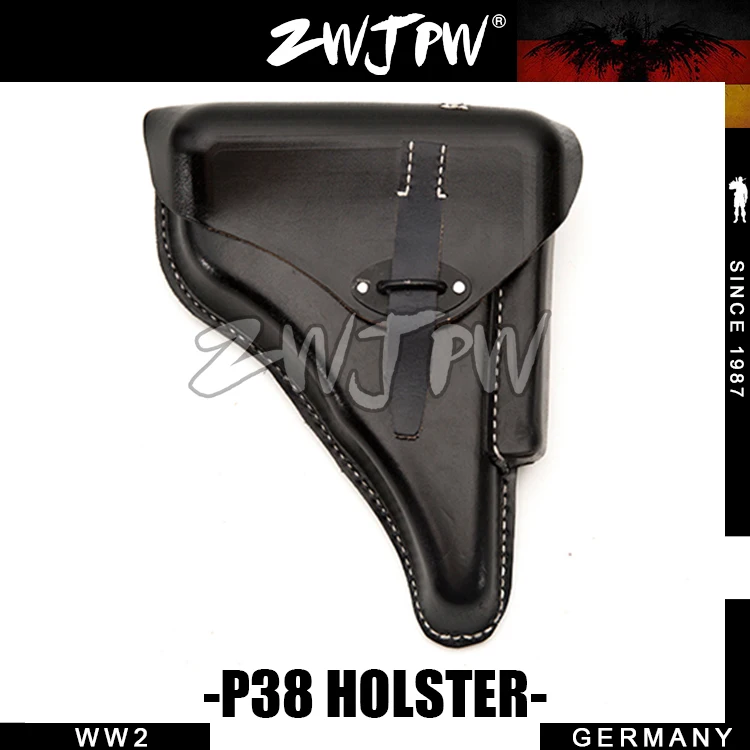 WWII WW2 армейский Walther P38 кобура из натуральной кожи винтовка Чехол DE/103101