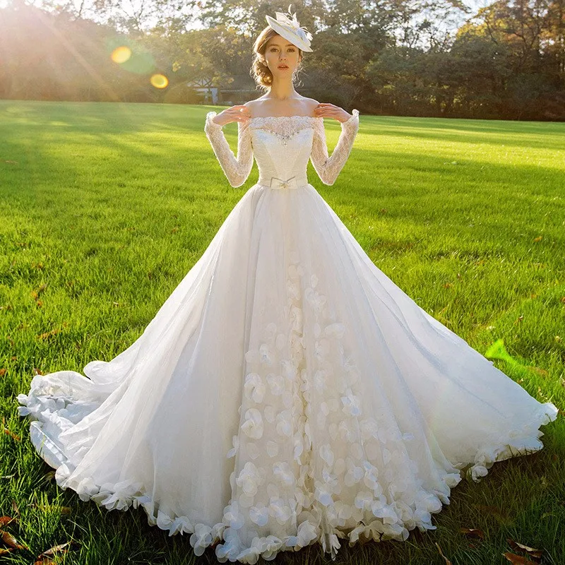 Линия Свадебное Платье 2017 Невесты на заказ размер & цвет PP 271|a line wedding dress|wedding dressbride