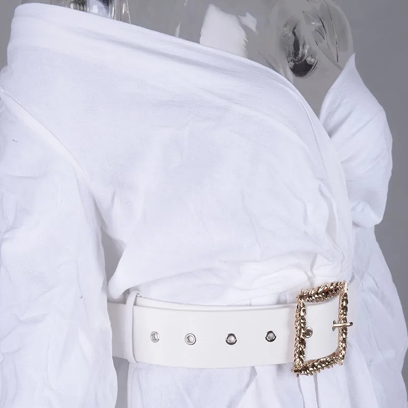 Женское платье рубашка с длинным рукавом и глубоким v образным вырезом