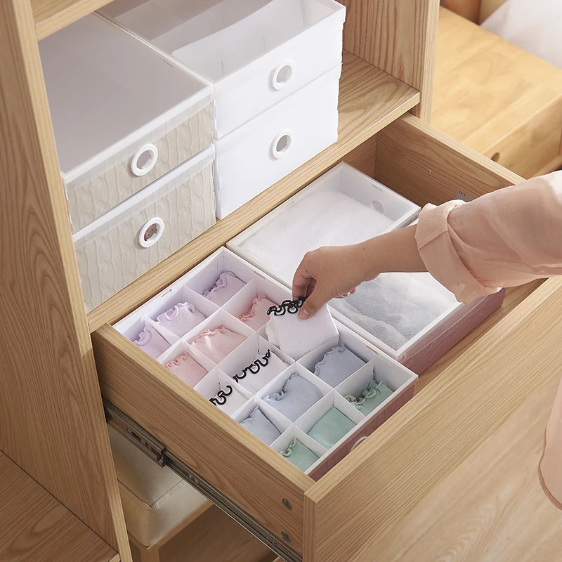 1 шт. ящик для хранения нижнего белья бюстгальтеров носков трусы органайзер с