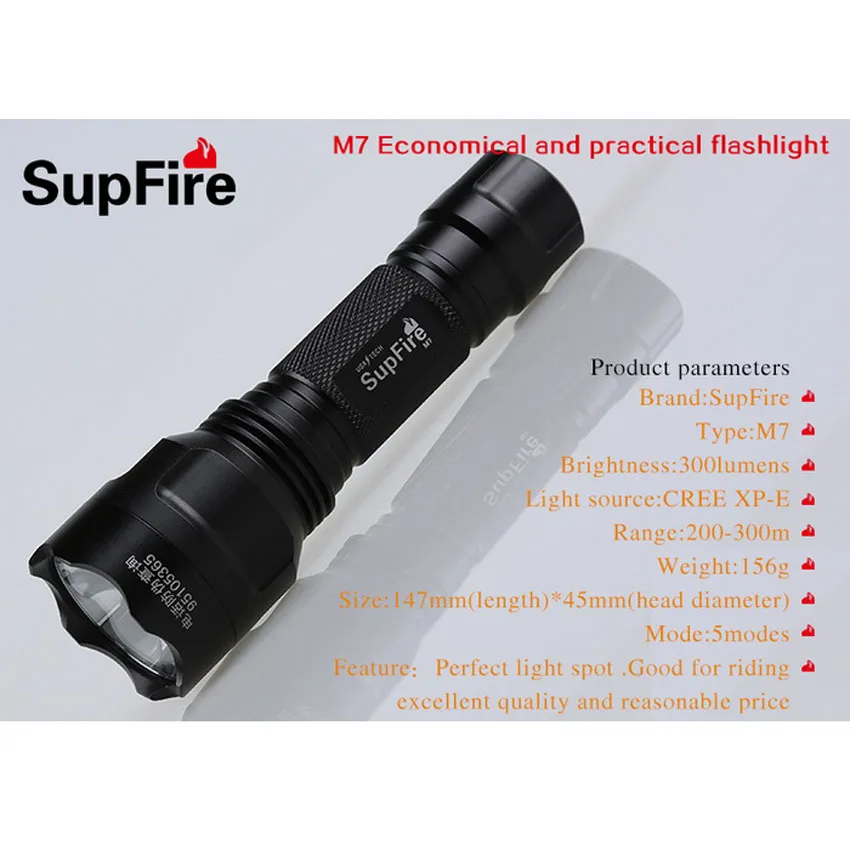 LED Flashlight CREE XPE Flash Light 5 Modes Rechargeable Torch Tail Switch Excellent Quality Outdoor Sports Lamp Lantern Hot |