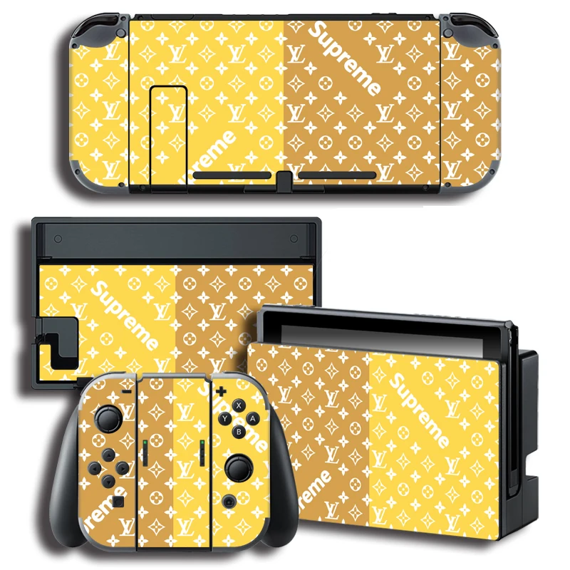 Виниловые Защитные Чехлы наклейки S для консоли Nintendo Switch NS + контроллер держатель