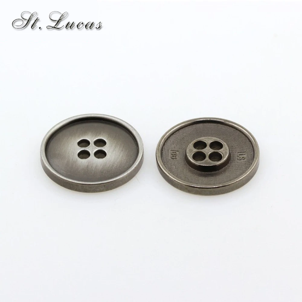 Новое поступление 10 шт./лот высококачественные металлические пуговицы бронзовые