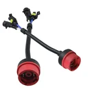 2 шт. спрятанная электропроводка жгут D2 D2S адаптер D2R D2C Ампер адаптер конвертер Отсоединяемый провод кабель Разъемы D2S основного разъема автомобильные аксессуары