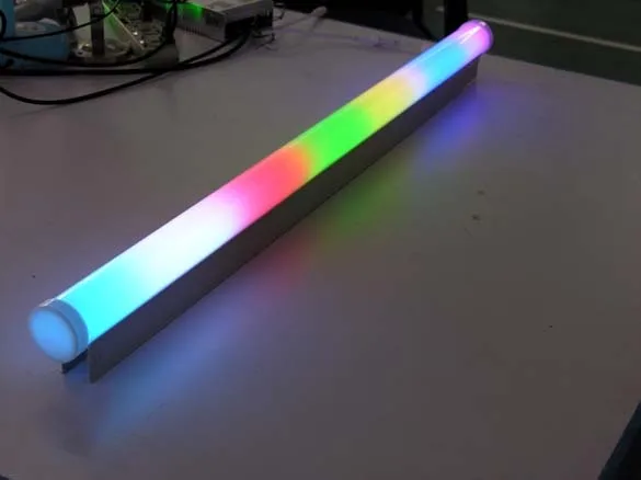 6 пикселей/м RGB Светодиодная лампа 8 пикселей/трубка цифровая трубка светодиодная