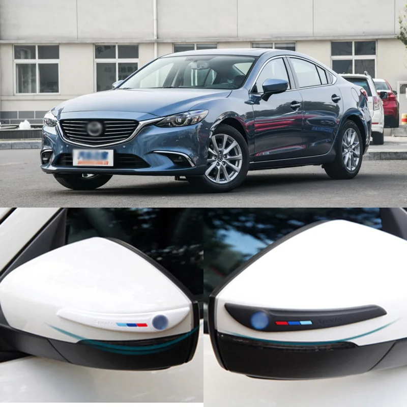 Автомобильный Стайлинг 2 шт. новое боковое зеркало резиновый бампер защита от