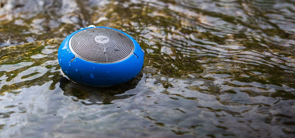 EDIFIER MP100 открытый мини Тип Bluetooth беспроводной динамик портативный Водонепроницаемый Аудио точка останова памяти TF карты плеер