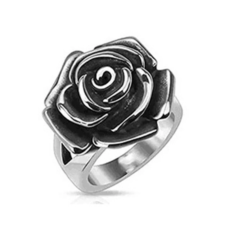 Женское кольцо винтажное серебряное розовое модное для помолвки и свадьбы