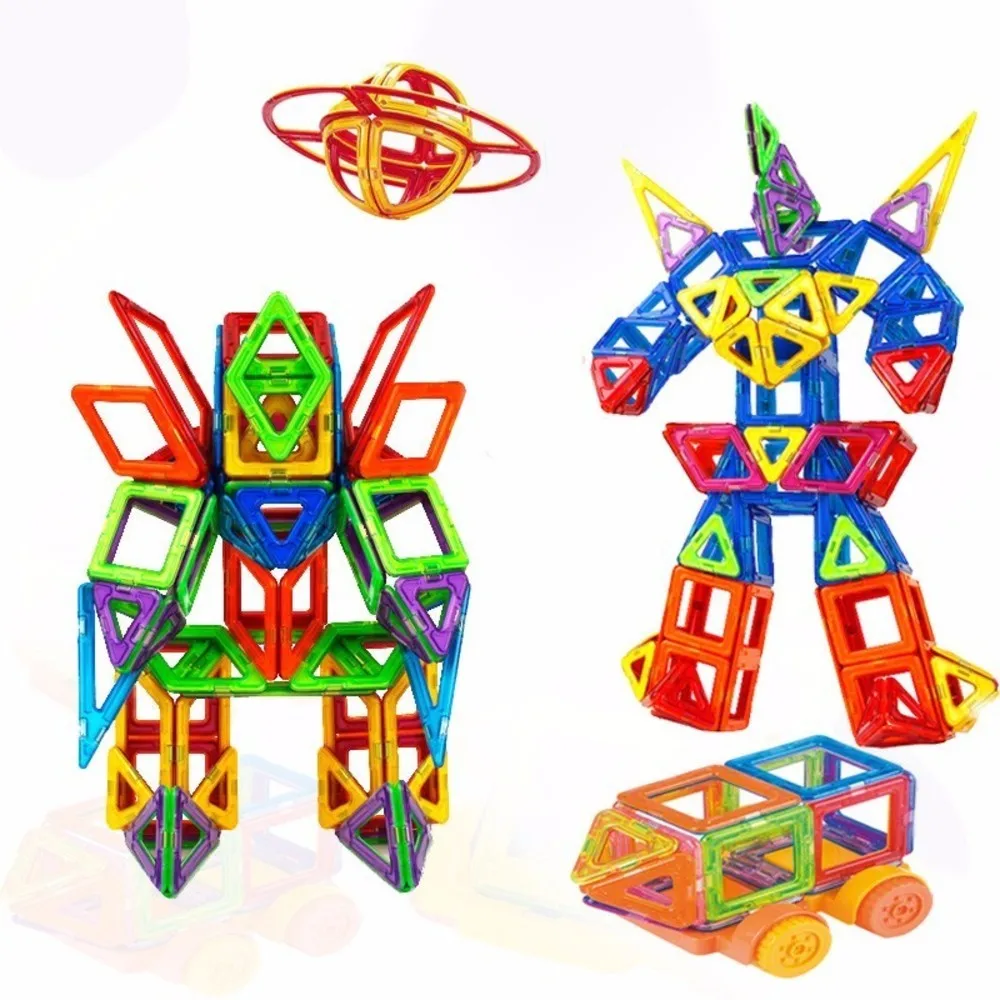 KACUU 100-180 шт. Мини Магнитный Construction Set модель и строительство магнитных блоков