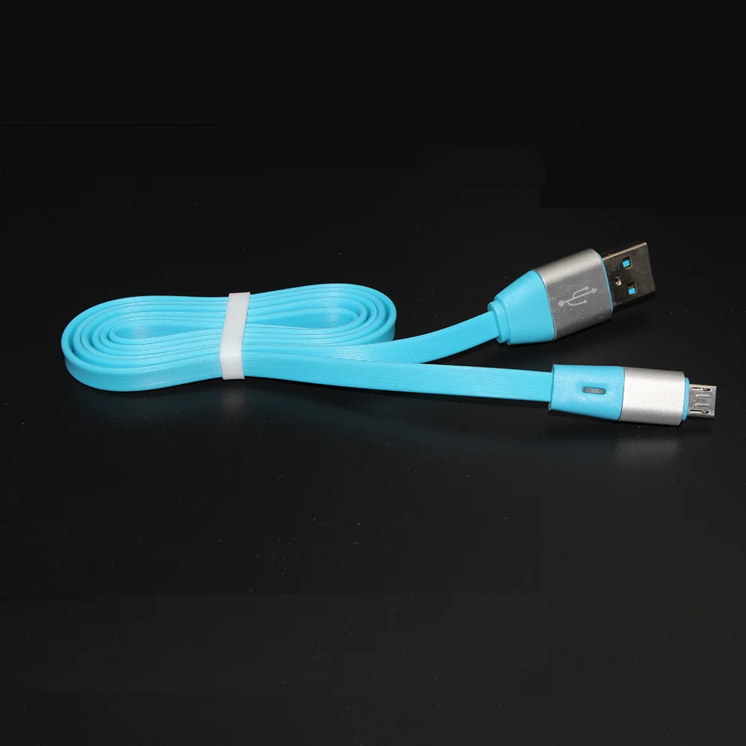 Высокое качество нового 1m 3ft светодиодный кабель Micro USB для передачи данных с
