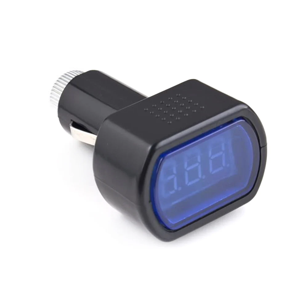 12V 24V светодиодный Портативный цифровой монитор автомобиля Вольт тестер