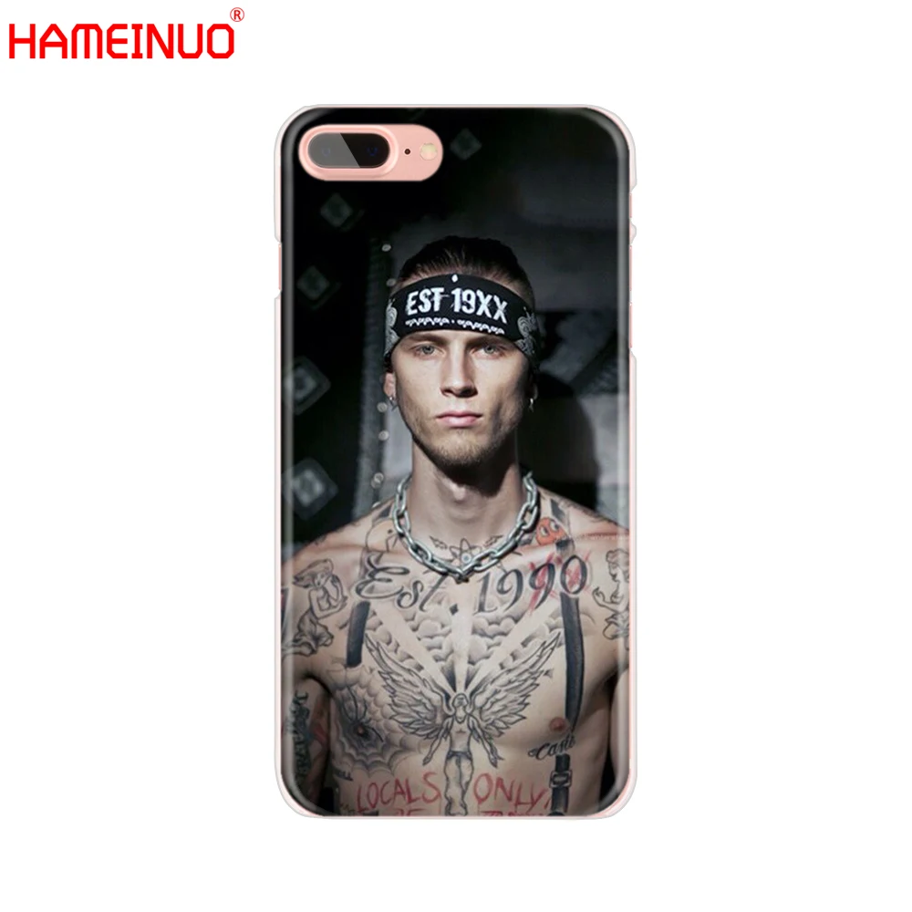 HAMEINUO Mgk Machine Gun Kelly Чехол для мобильного телефона на шнуровке iphone X 8 7 6 4 4s 5 5s SE 5c 6s