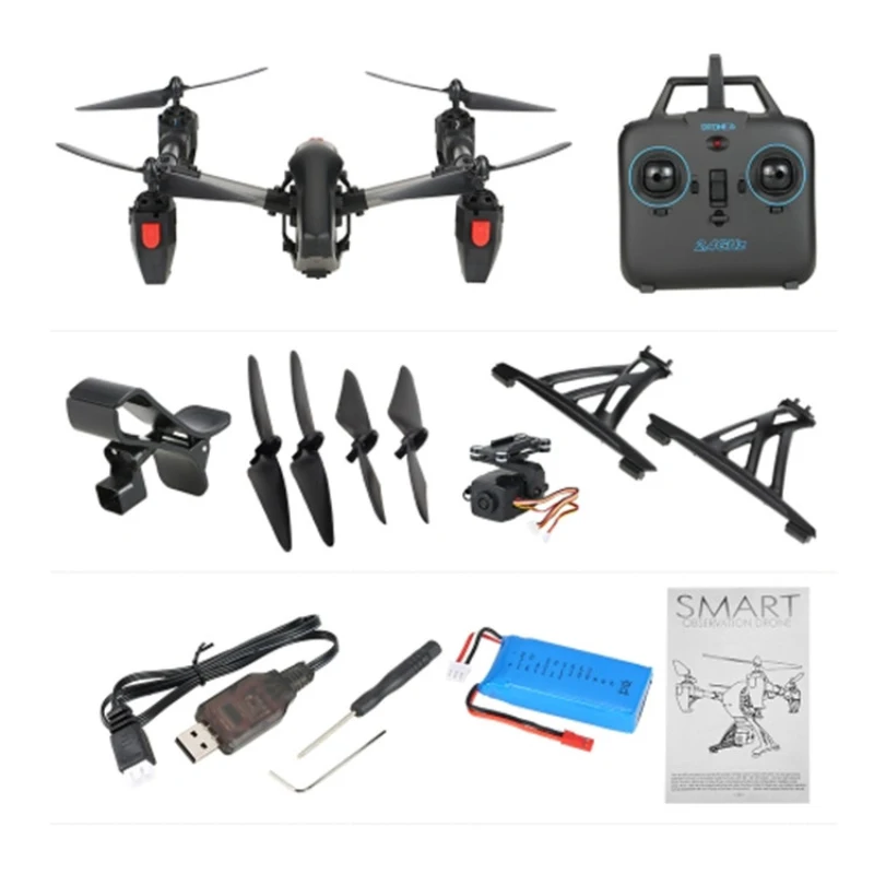 2 4G Профессиональный Дрон с Wi Fi FPV HD камерой в режиме реального времени