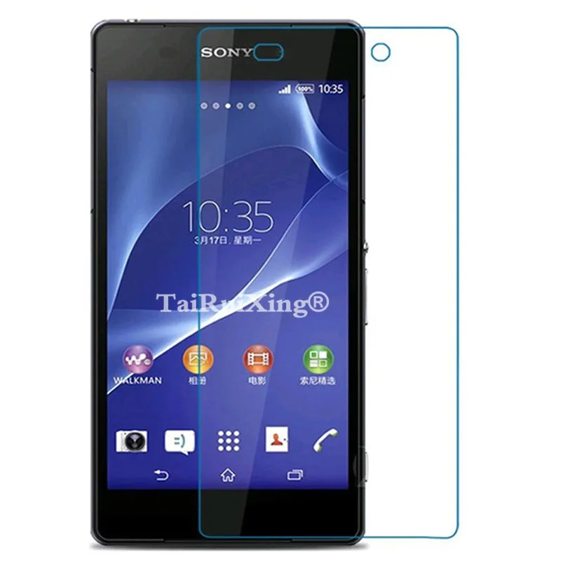 2.5D 0 26 мм 9H закаленное стекло Защита экрана для Sony Xperia Z2 L50W C770X D6503 усиленная