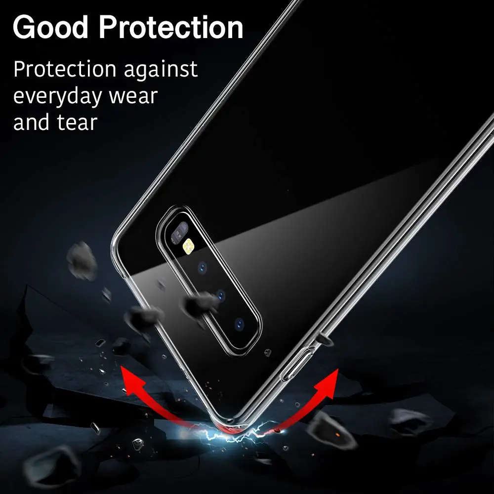 Прозрачный мягкий чехол для Samsung Galaxy A10 A30 A40 A50 A70 M10 M20 S8 S9 J8 S10 e A6 A8 J4 J6 Plus A9 A7 2018 Grand Core