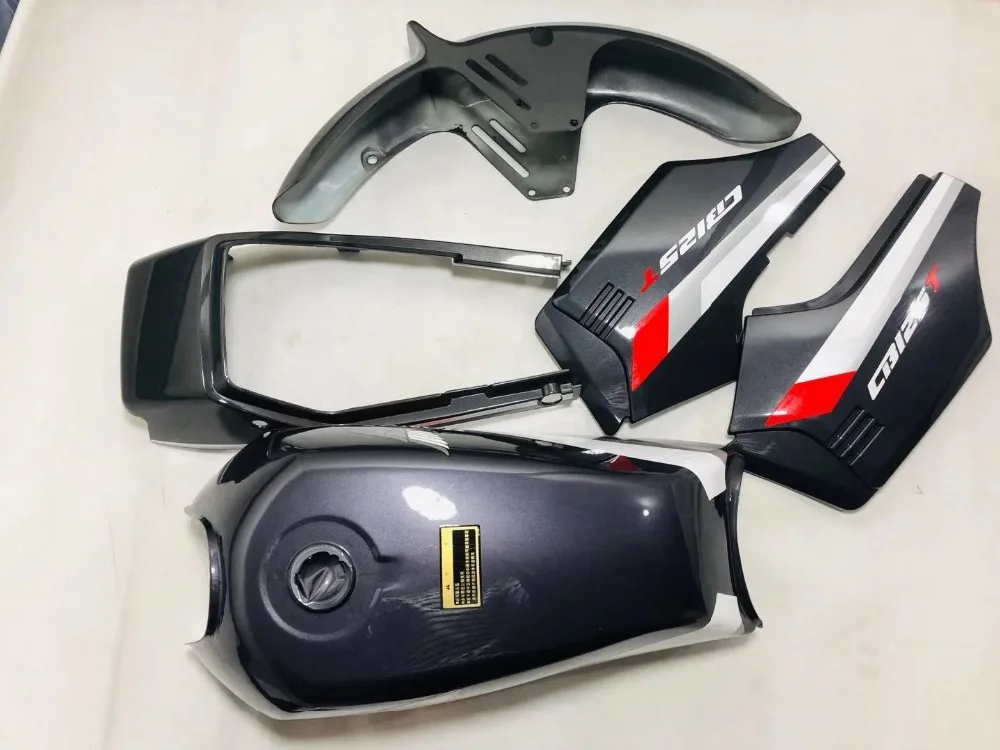 Брызговики CBT125 газовые бензиновые мотоциклетные топливные баки с обтекателем