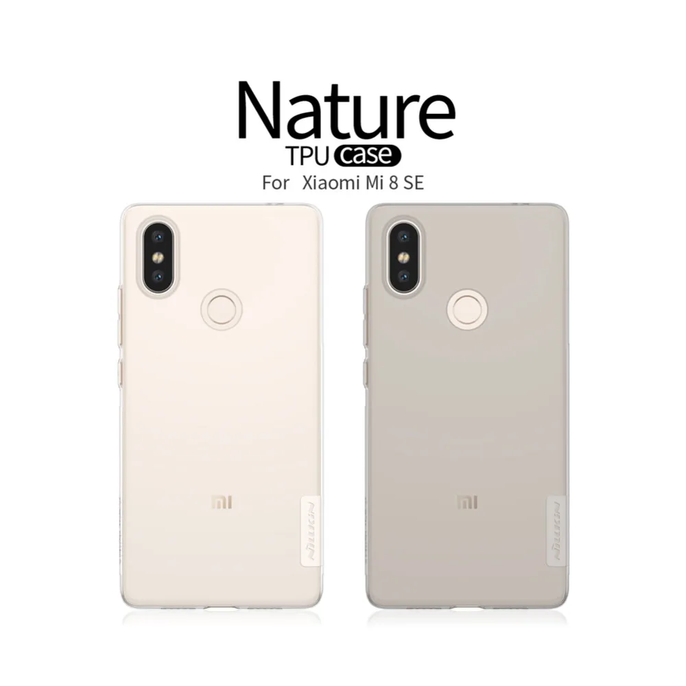 Xiaomi mi 8 SE чехол Nillkin из ТПУ чехол для телефона Xiao mi 8 силиконовый чехол для спортивной камеры Xiao mi M8 прозрачный чехол Xiaomi mi 8 SE Nilkin задняя крышка корпуса