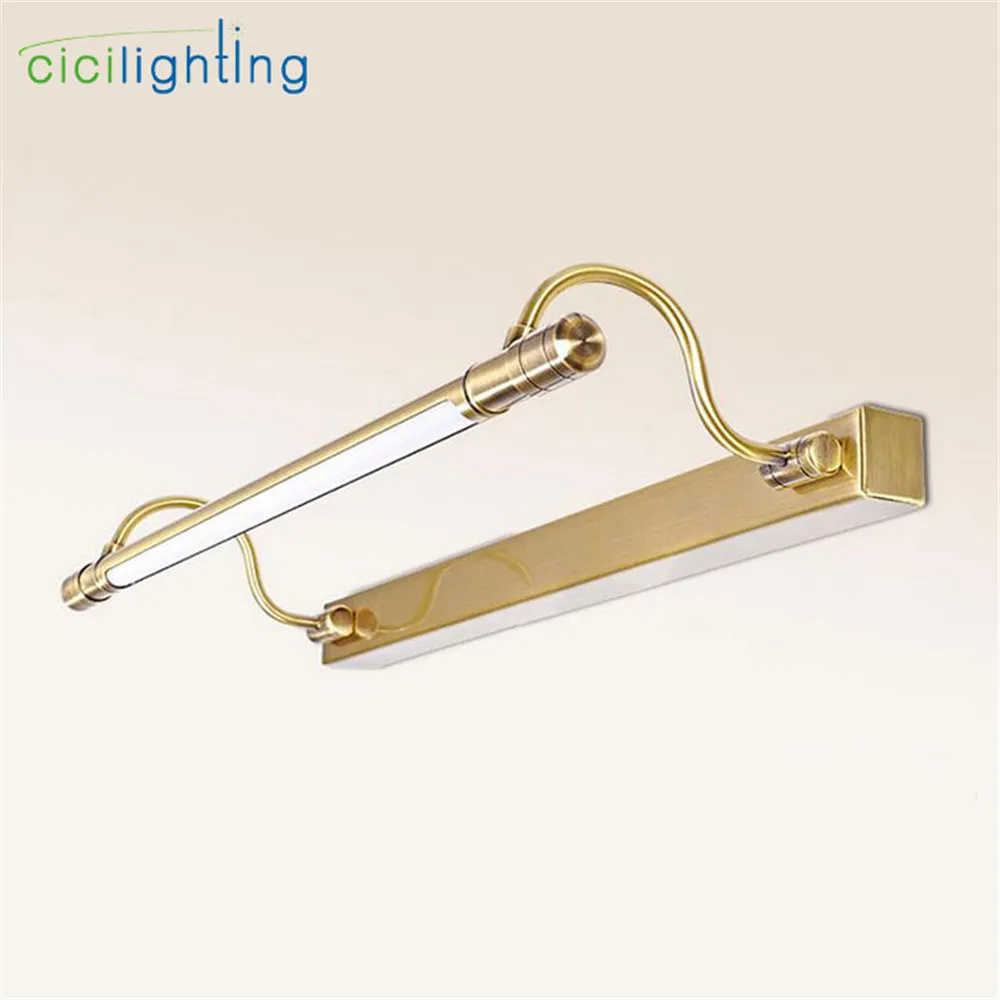 Декоративная светодиодная лампа для зеркала в винтажном стиле 10 Вт 65 см|lighting lamp