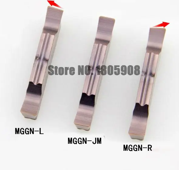 

10Pcs Cutting Inserts MGGN150/MGGN200/MGGN250/MGGN300/MGGN400/MGGN500 R/L/JM Cutter carbide hard alloy blade for Stainless steel
