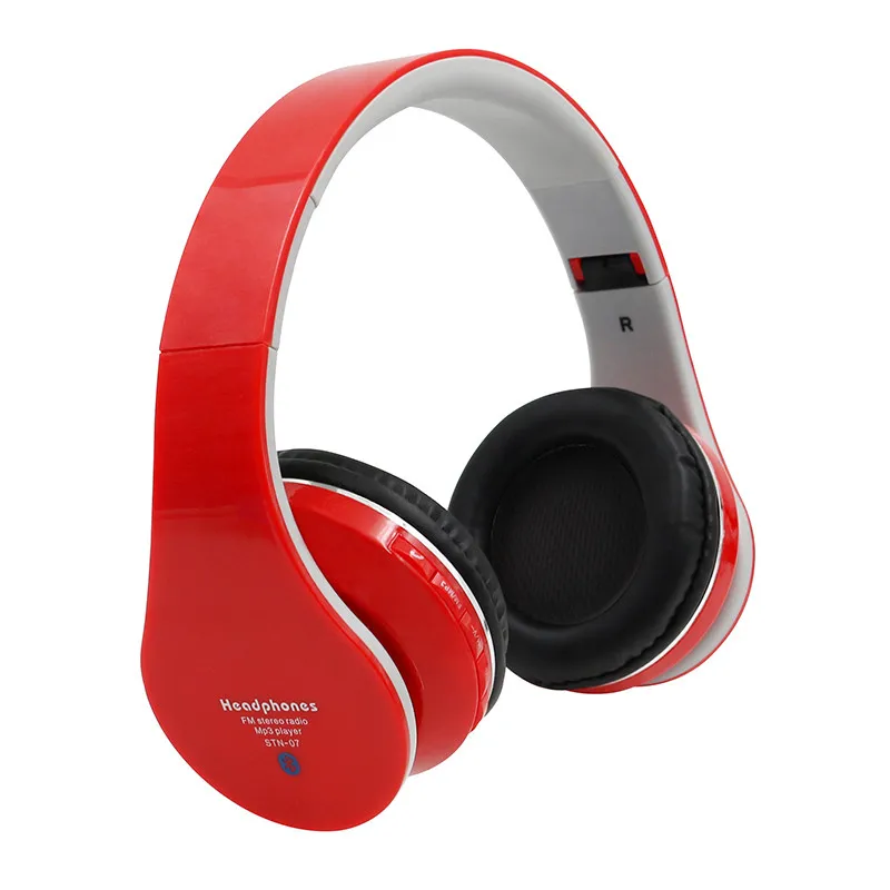 Беспроводные наушники с шумоподавлением IPX4 водонепроницаемые Bluetooth FM низким