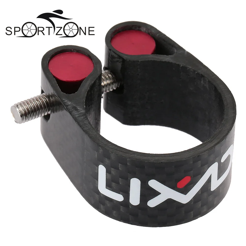 Lixada зажим для велосипедного сиденья из углеродного волокна быстроразъемный