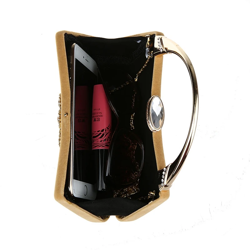 2016 Высококачественная абрикосовая дамская сумочка для банкета клатч вечерняя