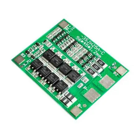 Новая 3S 25A литий ионная 18650 BMS PCM плата защиты батареи bms pcm с балансом для ионного lipo