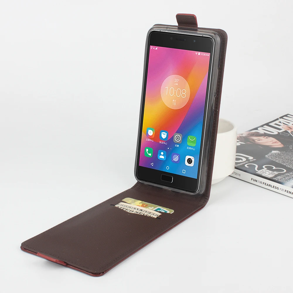 HongBaiwei для Lenovo Vibe p2 чехол Модный тисненый кожаный чехол для Lenovo Vibe p2 раскладной Магнитный чехол вертикальный задний Чехол
