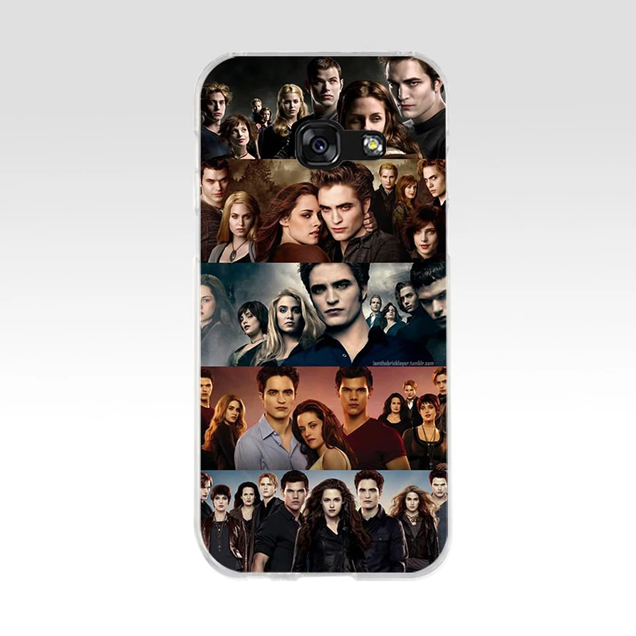 Мягкий Силиконовый ТПУ чехол 251AQ The Twilight Saga для телефона Samsung galaxy a3 a5 2016 2017 a6 A8 2018 |