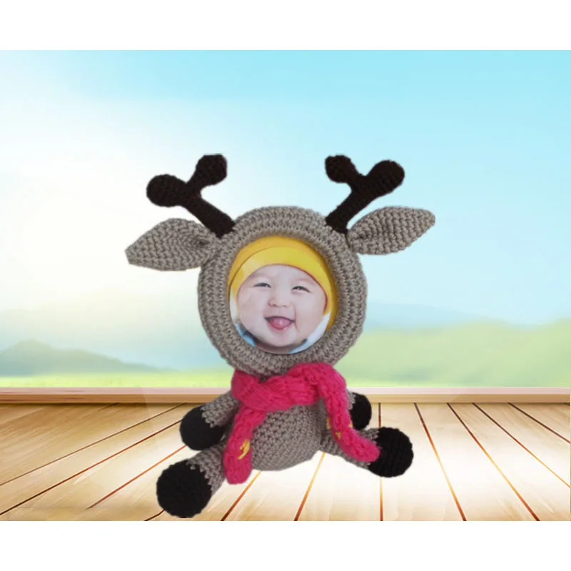 Новое поступление Детская фотография реквизит милая мультяшная животная дизайн