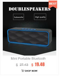 Мини A10 алюминиевый сплав беспроводной Bluetooth динамик s Открытый портативный мини металлический динамик со светодиодной подсветкой для телефона huawei Xiaomi
