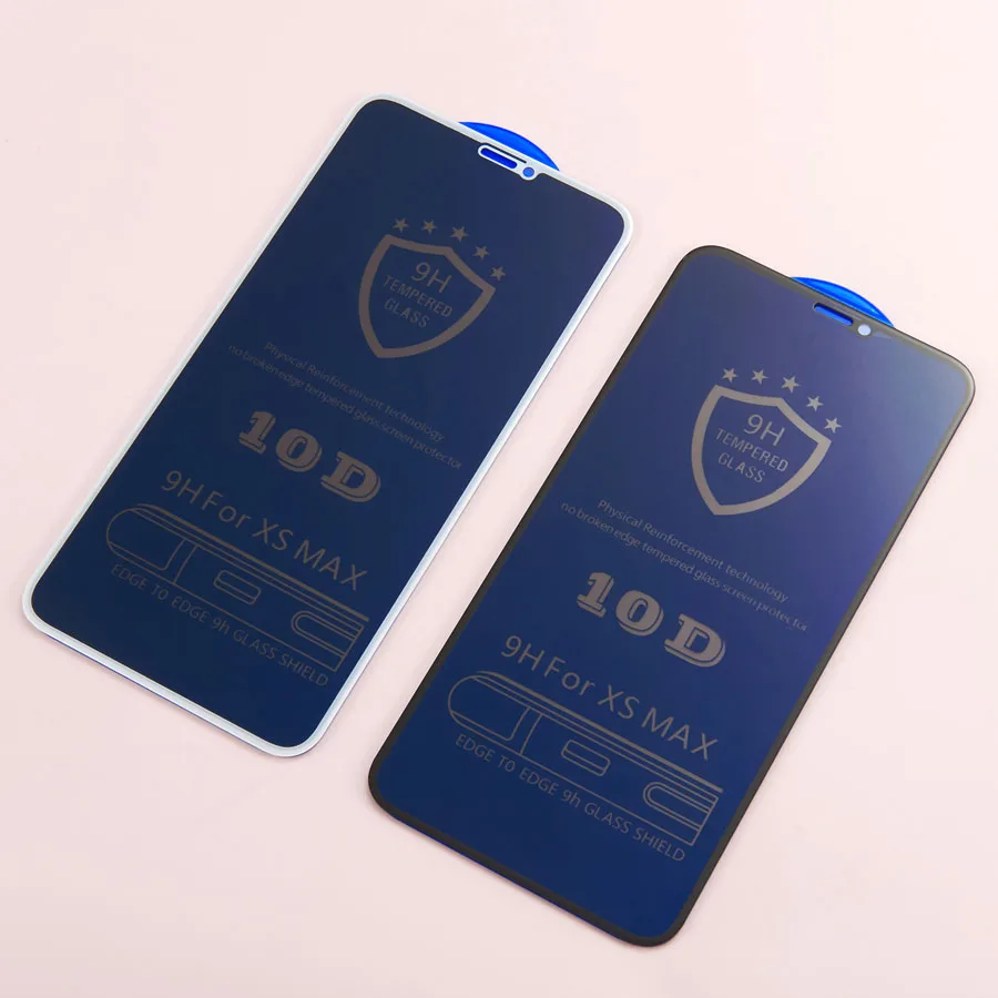 10D антишпионское полное покрытие из закаленного стекла для iPhone XS Max XR 10 стекло X 6 7