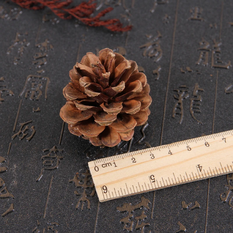Рождественские натуральные сосновые конусы декор для Pinecone украшение