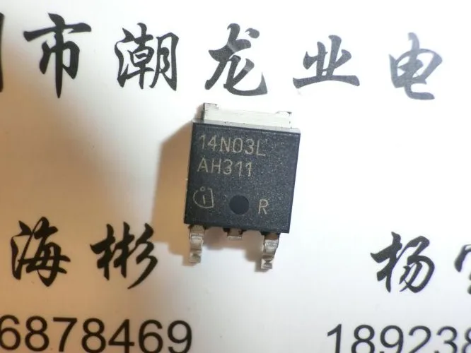 

10Pcs IPD14N03LA IPD14N03L 14N03L TO252
