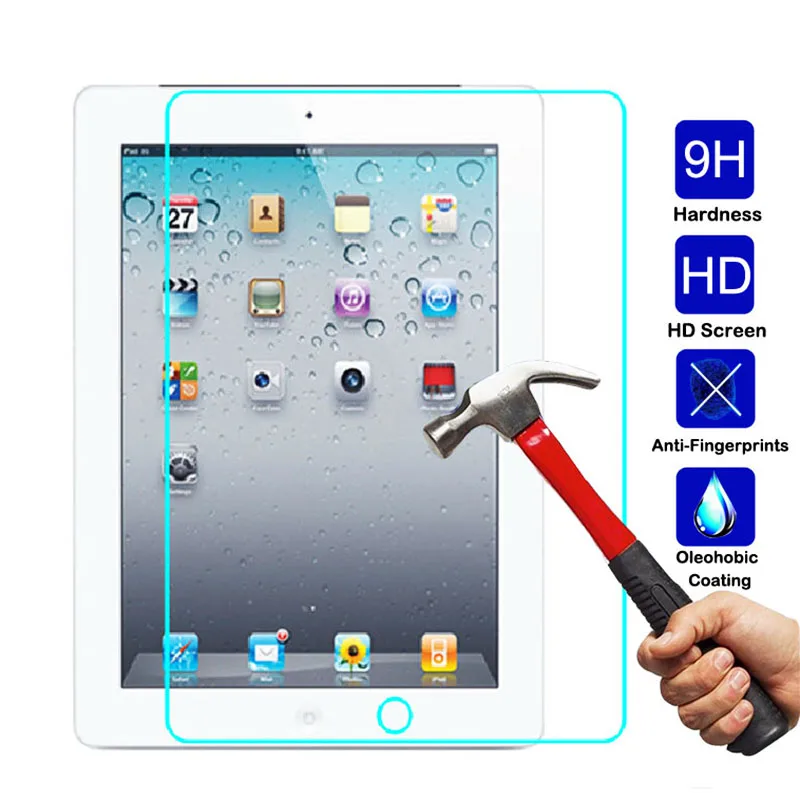 Закаленное стекло для защиты экрана iPad Pro 10 5 Air 2 9 7 планшета закаленное пленка Mini 4