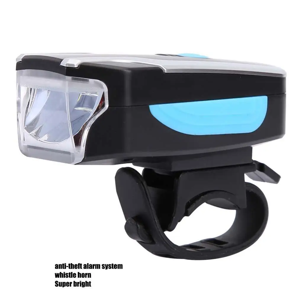 Передний и задний фонарь для велосипеда светодиодный с зарядкой через USB