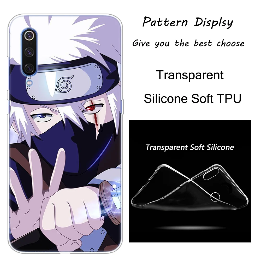 011 ; аниме «Наруто силиконовый чехол для Xiaomi Pocophone F1 9T 9 9SE 8 A2 Lite A1 A2 Mix3 Redmi K20 7A Note 4 4X5 6 7 Pro S2 крышка - Цвет: 011