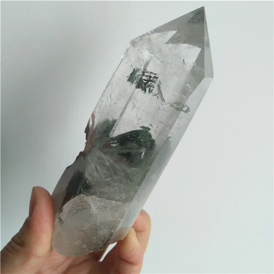Фантомный Кристалл камни призрак кристаллы Wicca Cristal Islande Пьер Naturelle crestaux целебное украшение для дома Натуральный 315 г